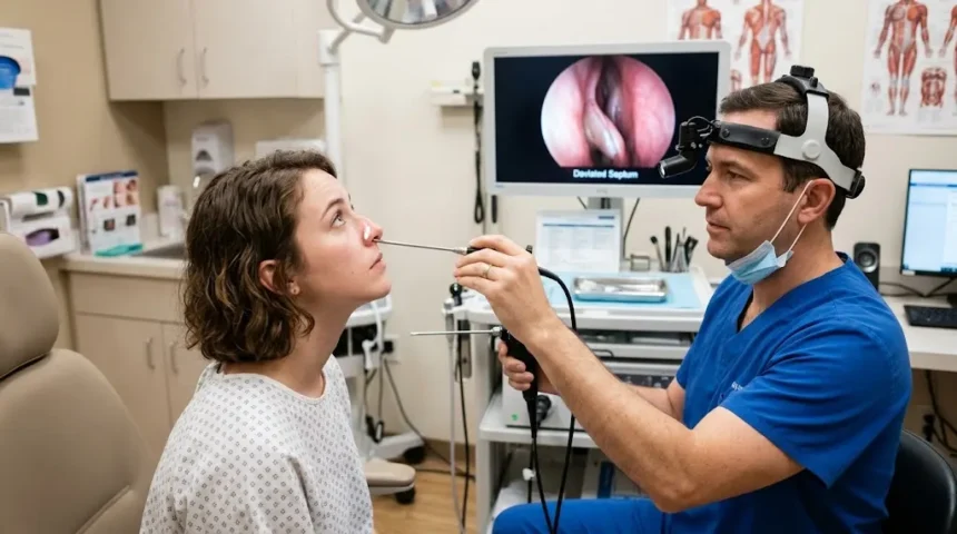 Deviated Septum Symptoms, Causes and Treatment