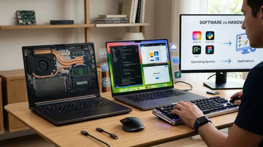 Software vs Hardware Differences With Easy Examples