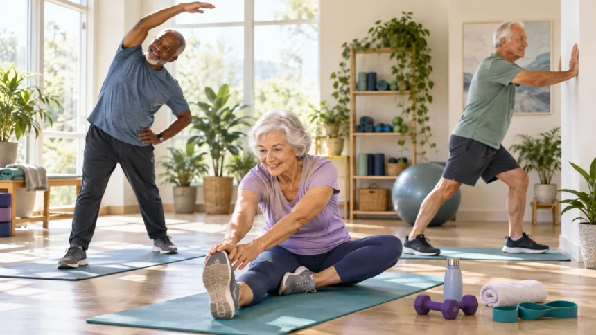 Stretching Exercises for Seniors Form, Benefits & Tips